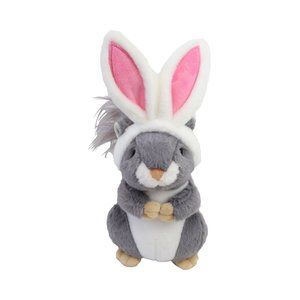 Midlee Easter Squirrel Bunny Plush Dog Toy
